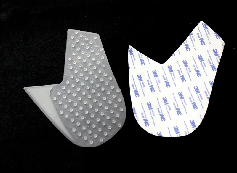 REALZION Motorcycle Tank Black Grip Pads Protector Sticker Decal Gas Knee Traction For Yamaha MT09 2013-2016