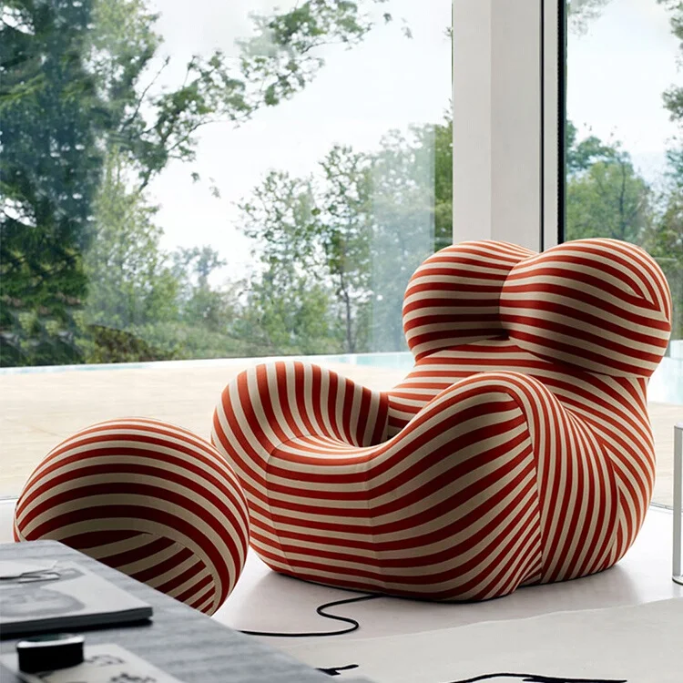 Popular Leisure Chair For Sale Soft Backrest Sofa Chair Fashion Design Upholstery Living Room Furniture