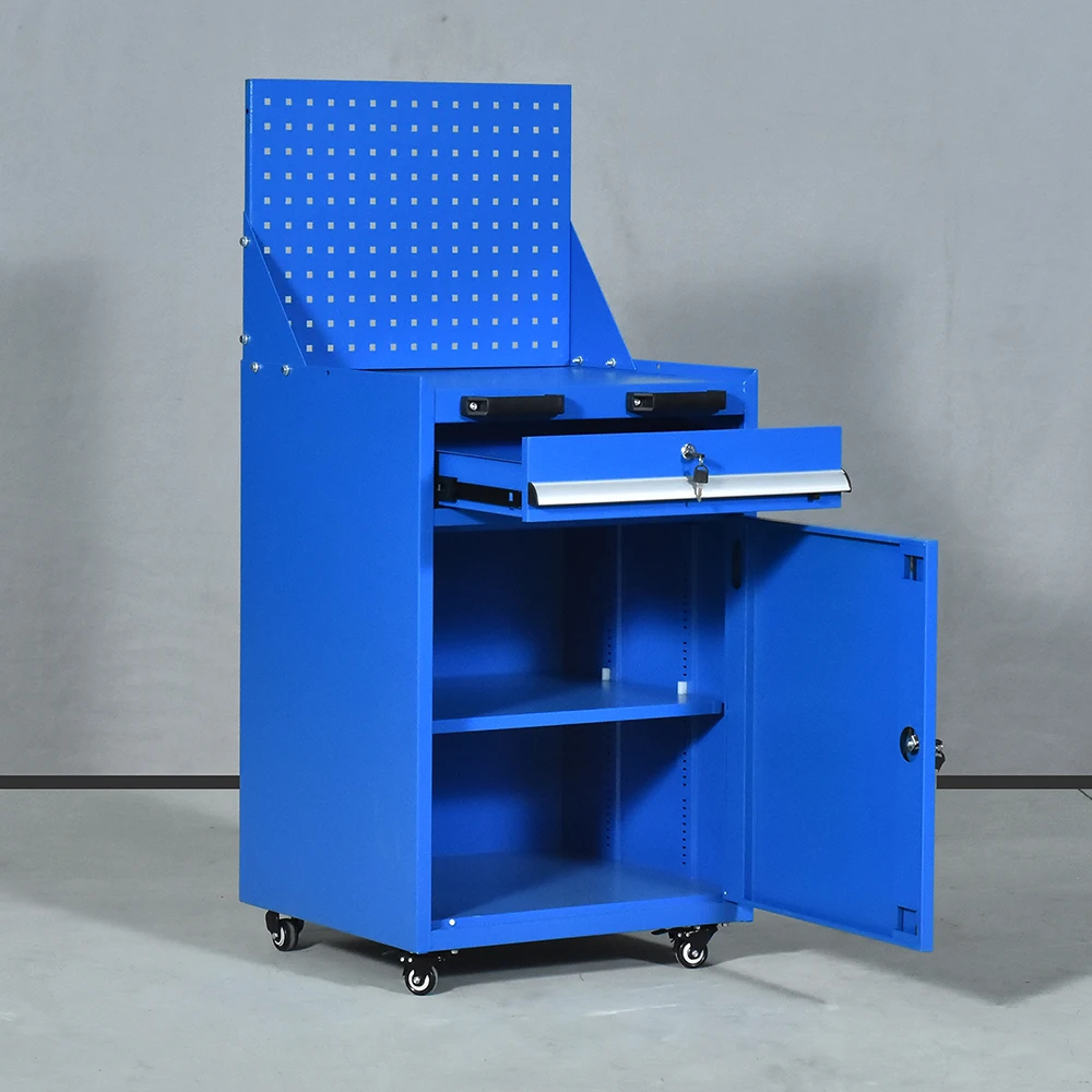  Недорогая мастерская гаражный металлический шкаф для инструментов на колесах