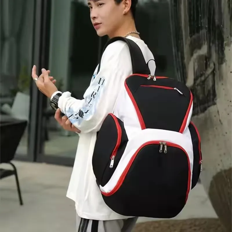Custom Logo Hot Sale Sports Backpack Bag  Boys Large Capacity Customized Basketball Backpacks
