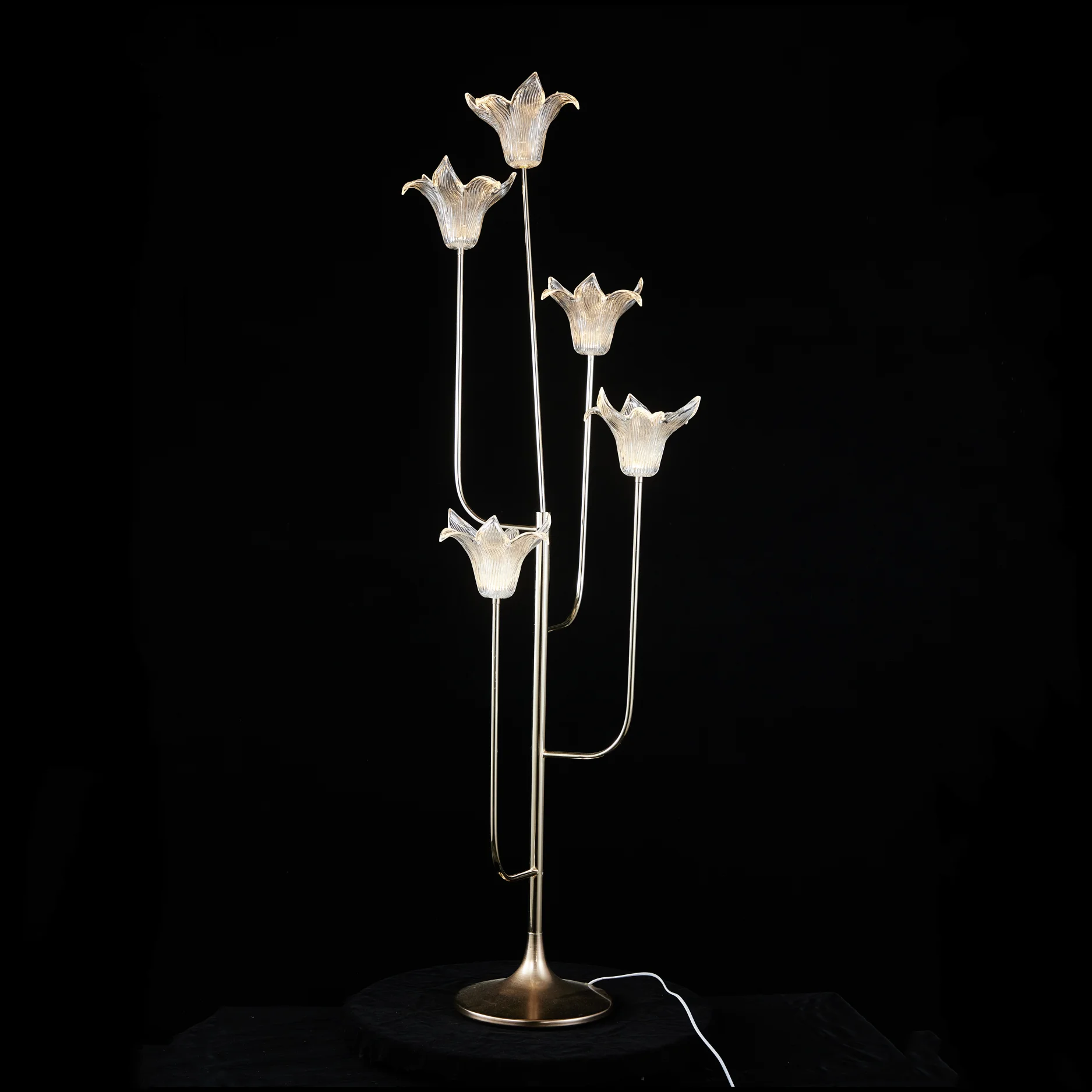 Other Wedding Centrepiece Decorations Crystal Pedestal 5 Arms Flower Lighting Pillars Plinths Display Stands Road Guide Lead