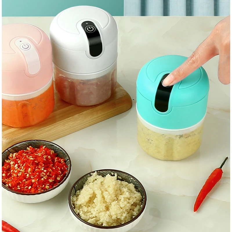 meat bowl chopper stainless steel electric food chopper vegetable chopper onion mixer  multifunctional