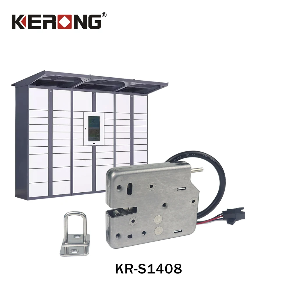 KERONG Outdoor Smart Metal Keyless Intelligent Parcel Delivery Locker Delivery Parcel System For Automated Mailbox