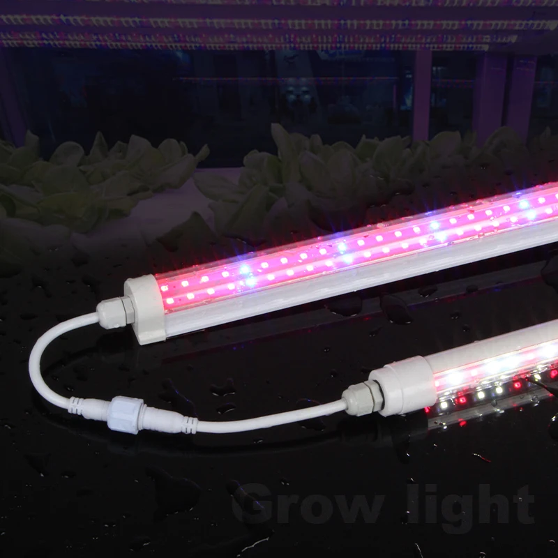 led grow light strips ip65 full spectrum medical plants led t8 waterproof lamp plant growing light