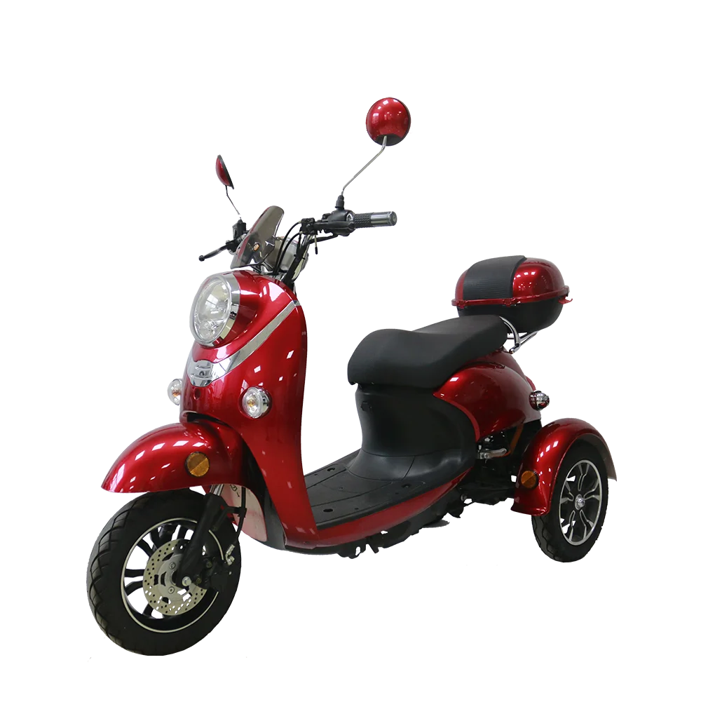 EEC certificate best sale 60V20Ah lead-acid battery 800w electric power tricycle with pedal 3 wheel electric bike