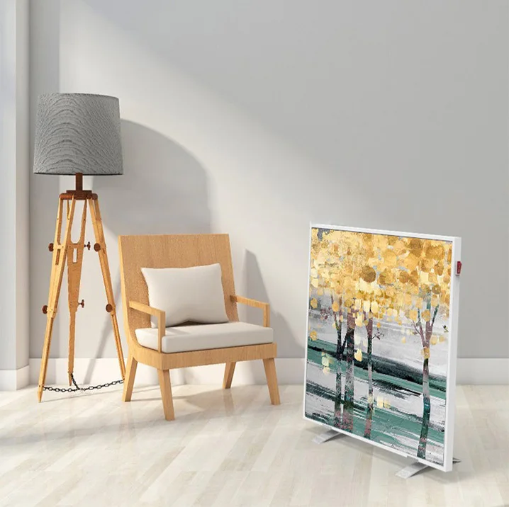 Ceiling mounted far infrared heater ir radiant heating plates customizable pictures carbon crystal heater