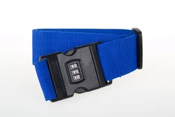 Luggage Strap Cross Belt Packing Adjustable Travel Suitcase Nylon 3 Digits Password Lock Buckle Strap Baggage Belt