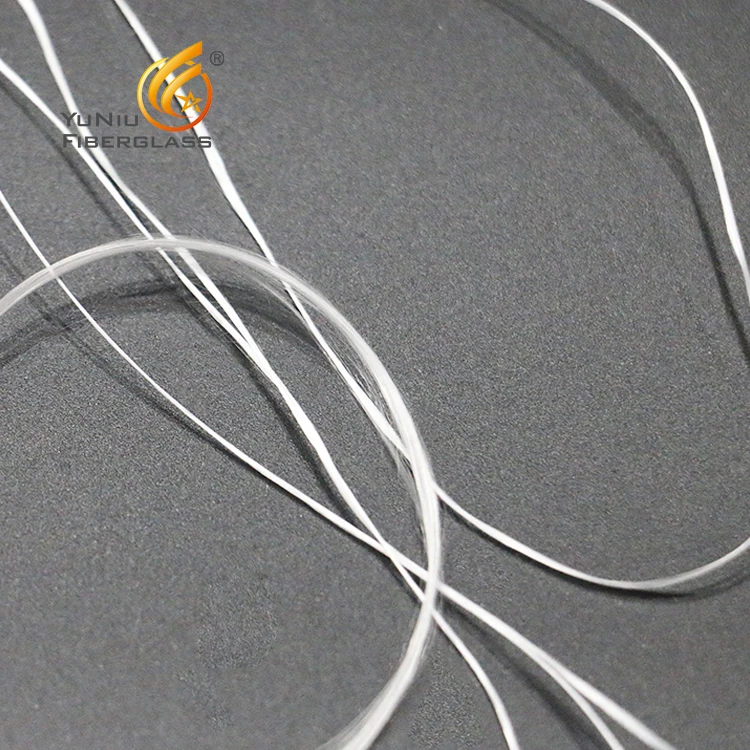 China supply Specification Filament Textured Monofilament fiberglass yarn for plaster