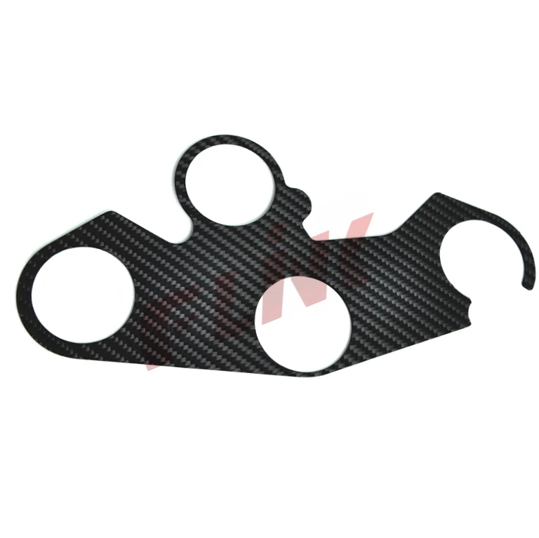 100% Full Carbon Fork Upper Connective Plate Cover for KAWASAKI ZX 10R  2016+