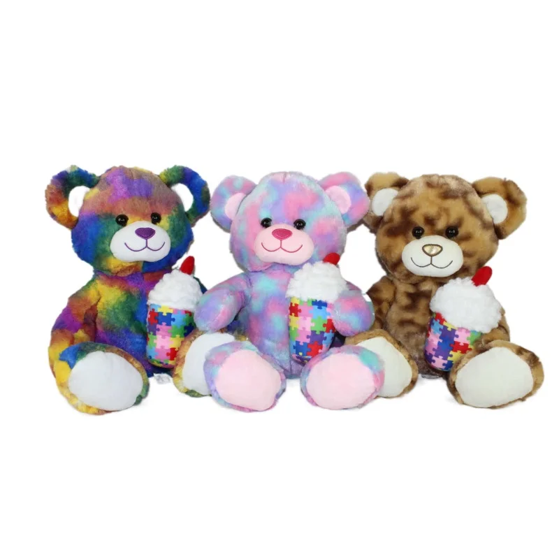 Гигантский плюшевый мишка, плюшевая игрушка, костюм-талисман, мороженое, мишка тедди