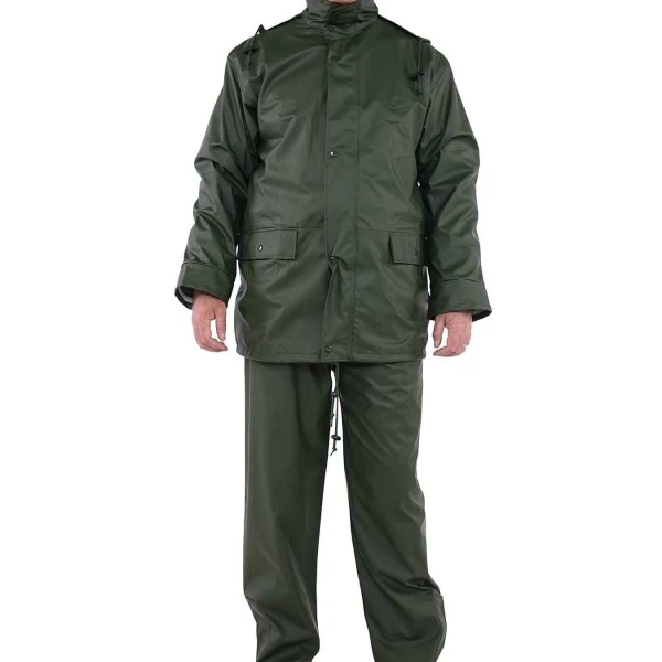 
Wholesale New Design Motorcycle Rain Suits PU Rain Suit Jacket Rain Waterproof Clothing with Affordable Price 
