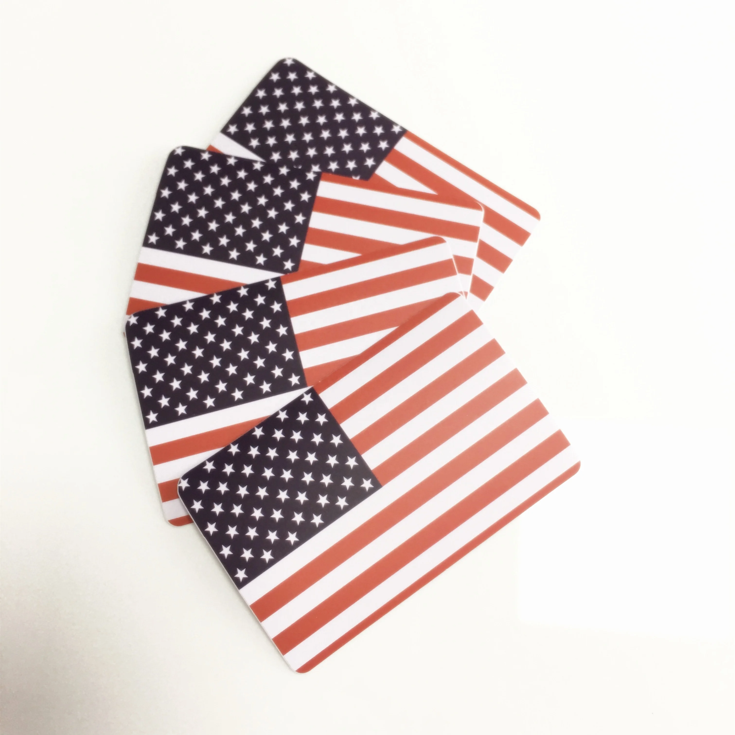 Decorative Flag Car Decals Sticker Waterproof Vinyl Stickers Holographic American USA Flag Vehicles Decal Stickers