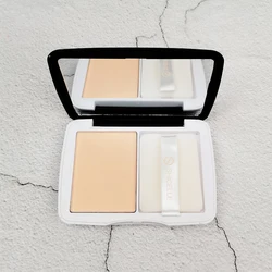 Vegan Waterproof Long Lasting Oil-control Press Powder with Pad High Quality Private Label Talc Free Face Makeup Setting Powder