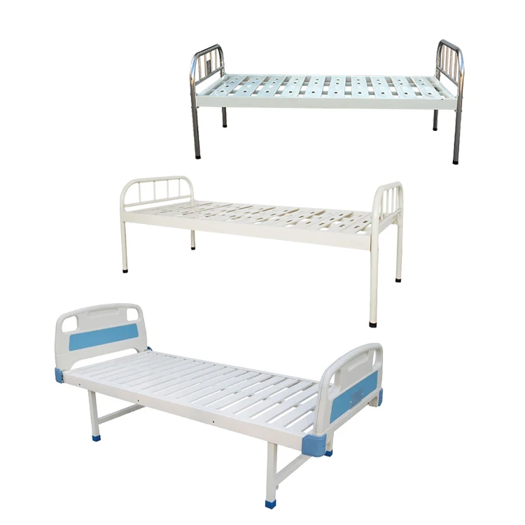 Недорогая медицинская простота для пациента, медицинская клиника, плоская Больничная кровать для модульной медицинской изоляции