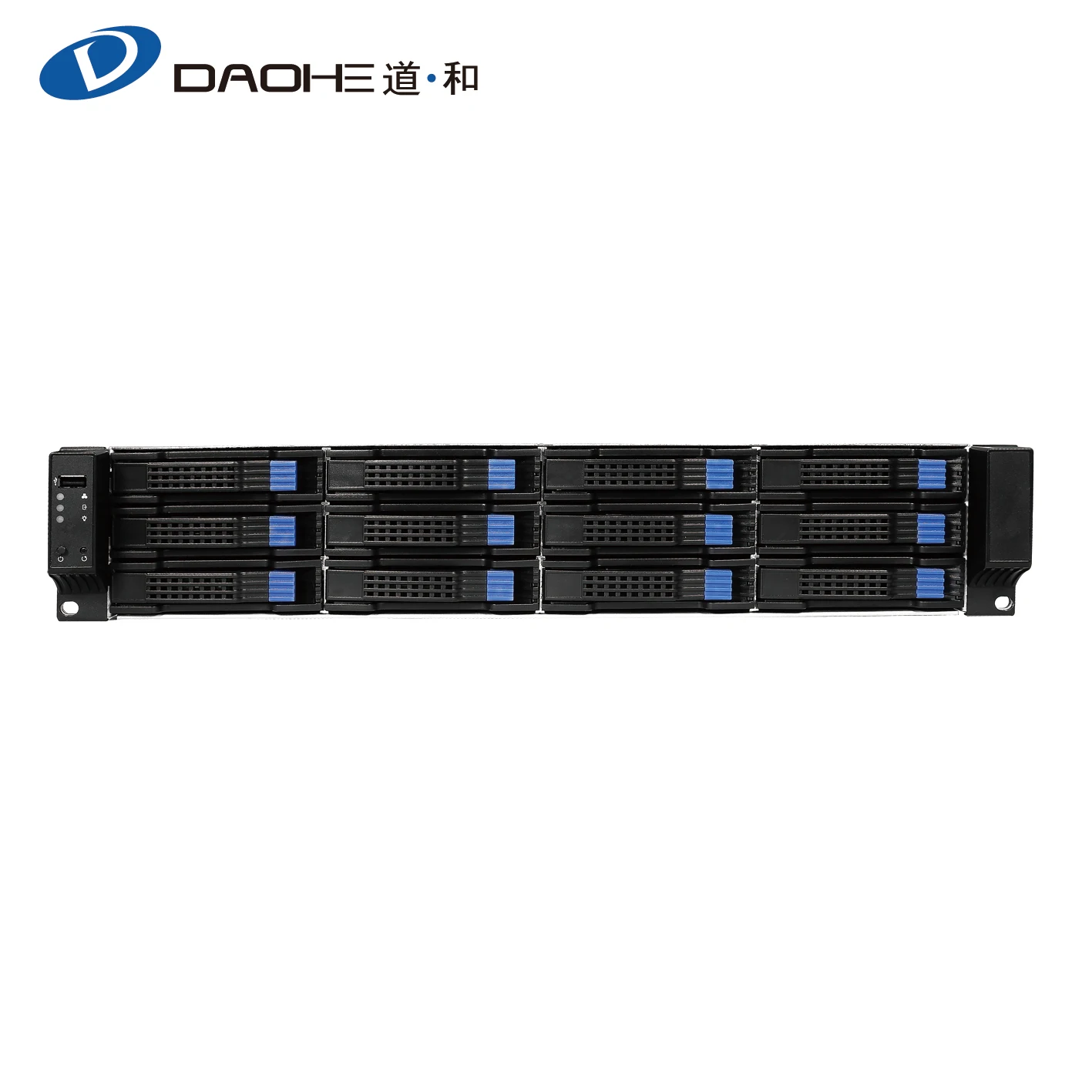 19inch hot swap rack case 2U 12BAYS server case with hotswap fanwall storage rackmount chassis with psu