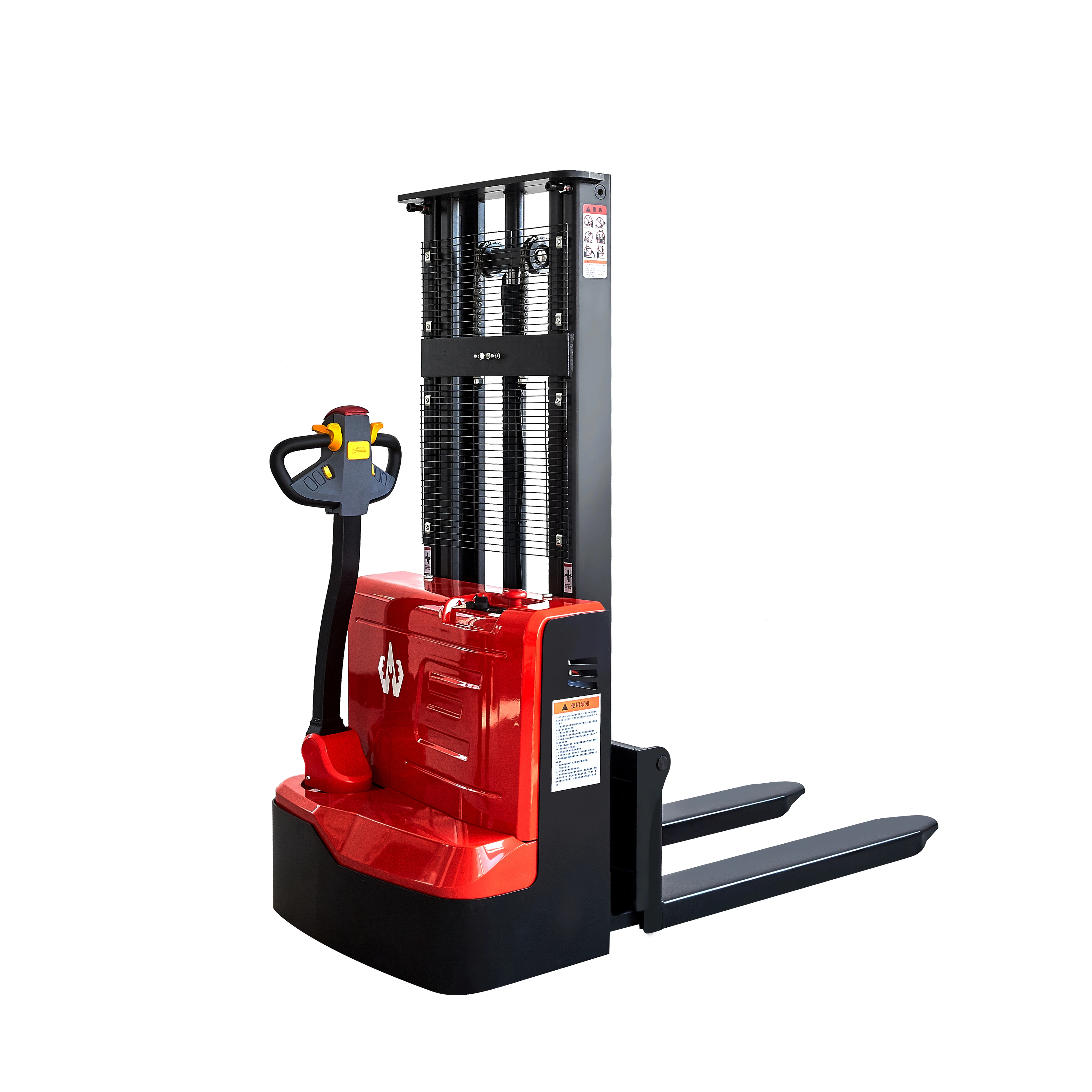 1.5T Super Light Sheet Stacker Truck Pallet Lift Full Electric Forklift for Food & Beverage Factory