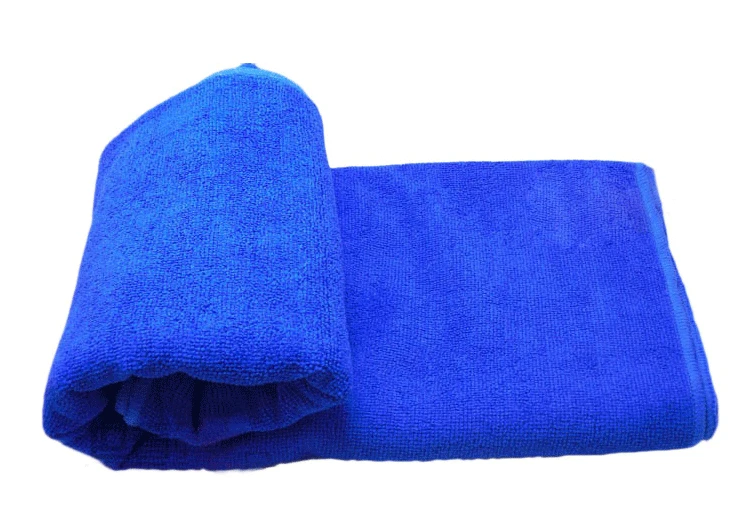 decai textile wholesale warp knit microfiber face towel soft salon towel microfiber hair drying towel 35x75