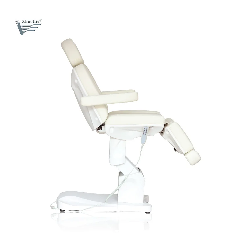 Electric Beauty Medical Salon Bed Facial Lash Massage Tattoo Chair with 4 Motors