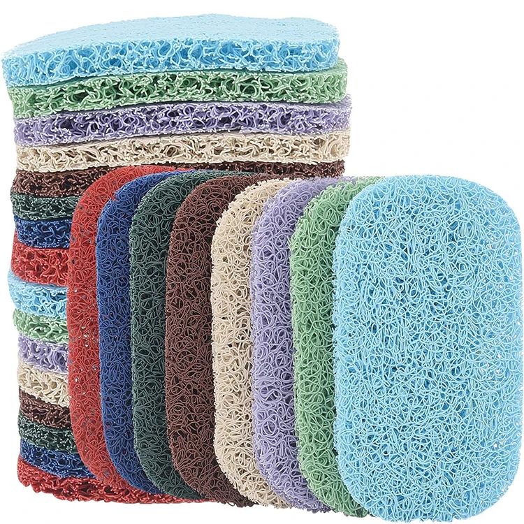 Shower Kitchen Bathroom Travel Hotel Cleaning Soap Savers Pads Draining Lift Pad custom soap pad