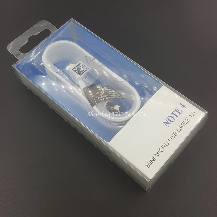 Оригинальный ECB-DU4EWE micro usb кабель зарядного устройства 1 5 м зарядное устройство провод медный V8 для передачи данных samsung