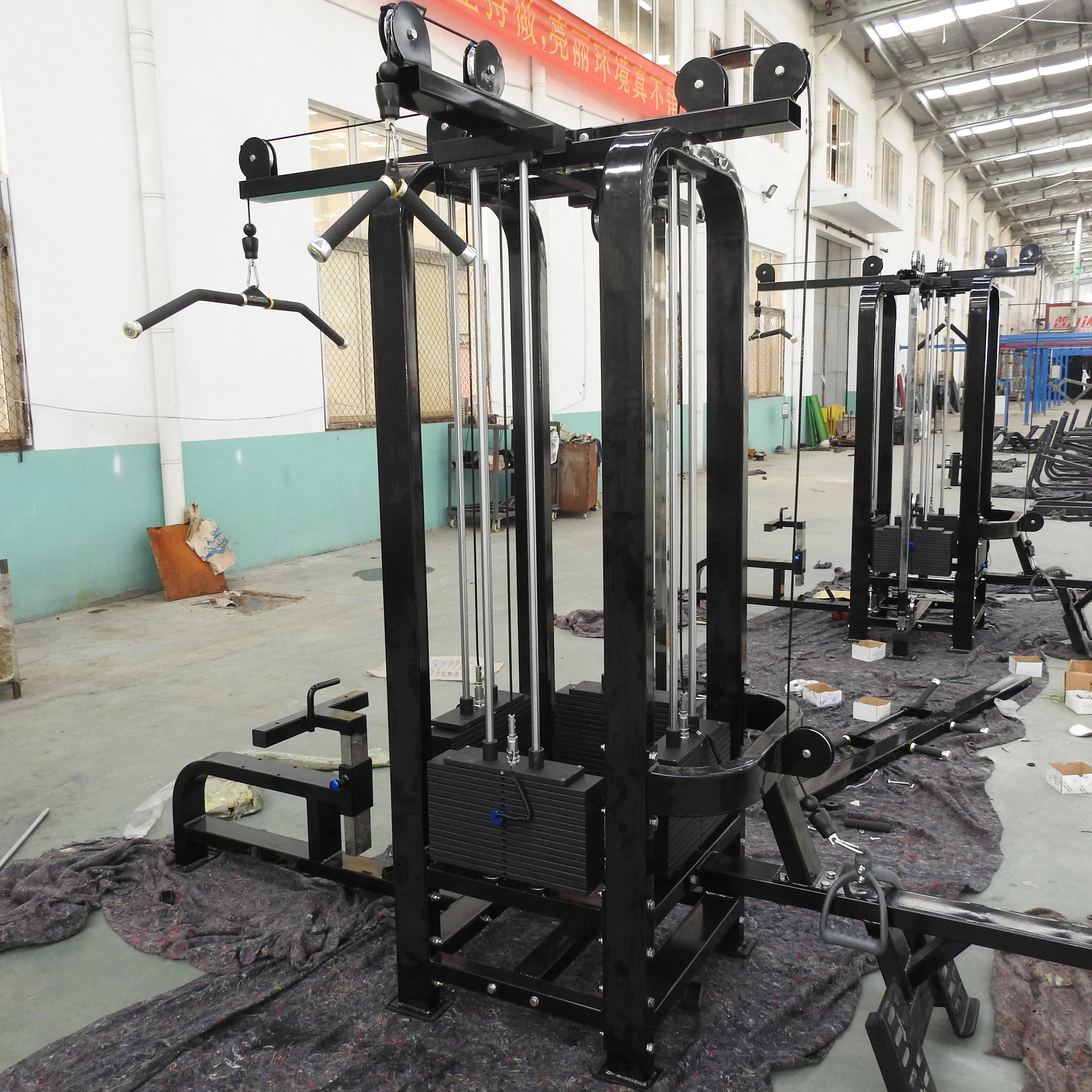 multistation gym fitness equipment 8 station training machine