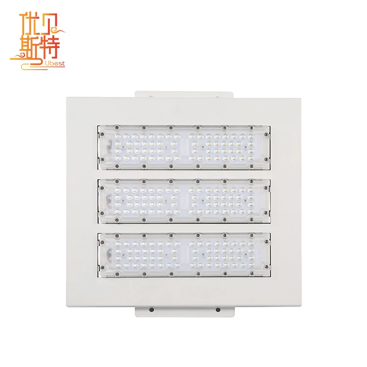 Youbeisite High Lumen Outdoor IP66 Waterproof Aluminum 50W 100W 150W 200W inserted  LED Flood Lamp for station gas