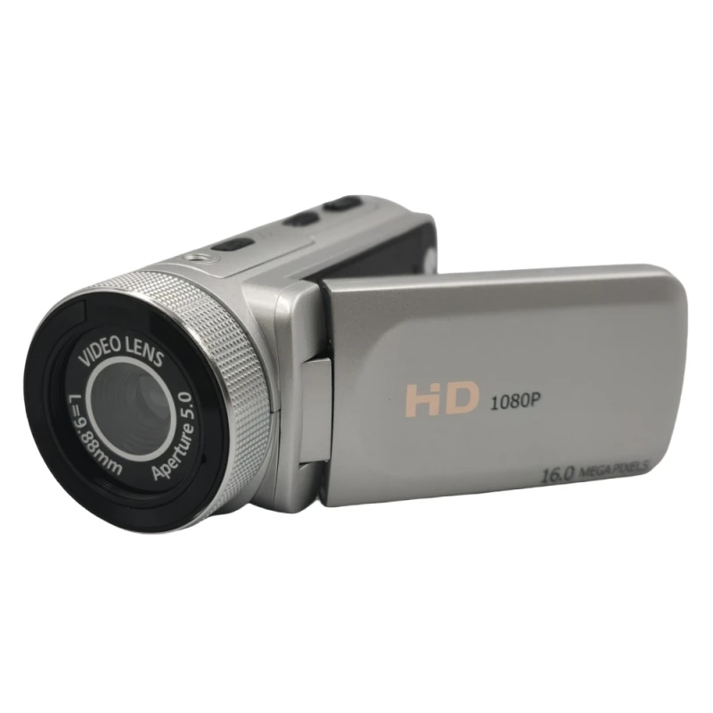 Rotatable Screen Hot sale Video Camera Camcorder 1080P 16MP 16X Zoom 2.4 Inch  Camcorder with Fill Light