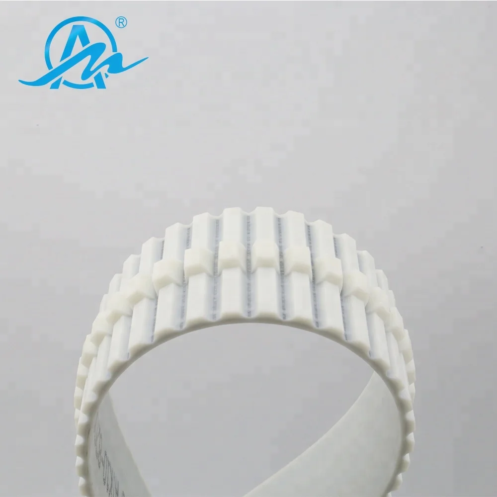 ATK10 punching hole pu open end timing belt/ industrial timing belt