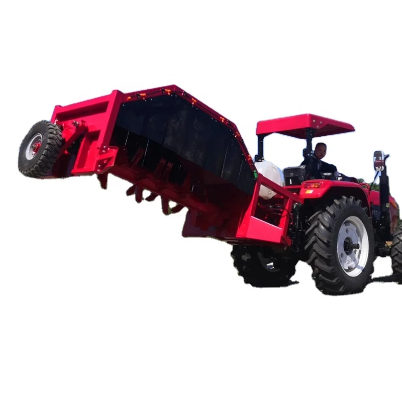 Factory!! Agriculture machine 2 m wide compost  turner machine for farm tractor