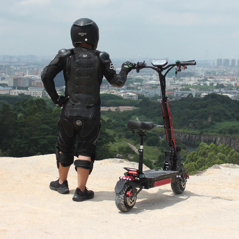 200W liideway T2 e scooter electric 10 inch Off-road Shock Absorbers adults kick ski Electric Scooters