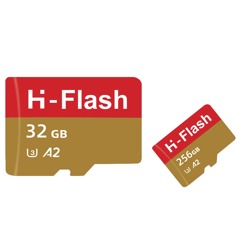 H-Flash TF Card Memory Card with 1TB 512GB 256G 128G 32G 16G 8G for Camera and phone high speed memory card U1 U3 A2