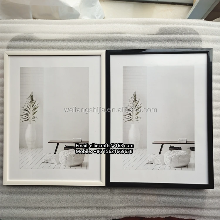 Top Selling Bulk Picture Frames Custom Size Flat Surface Eco-friendly PVC photo frame colorful plastic stand photo frame