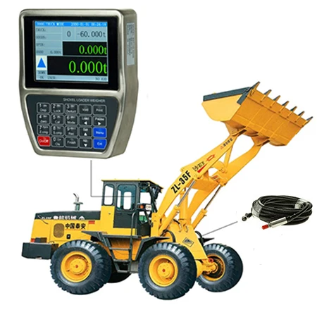 Capacity 0~25MPa Loader Weigh System for Caterpillar 966h, Accuracy 1%  Bucket Loader Scales for 4 Wheel Drive Tractor