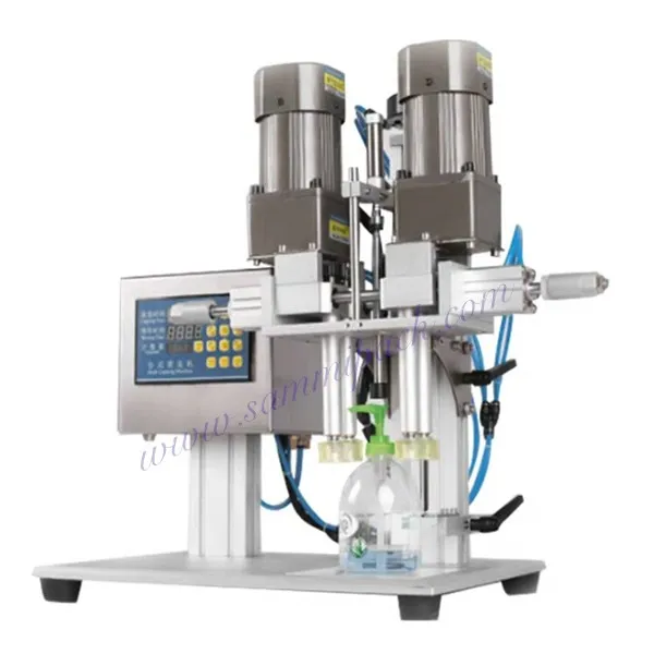 Hot sale semi automatic screw lid bottle capper/semi automatic capping machines for diameter 20mm to 50mm
