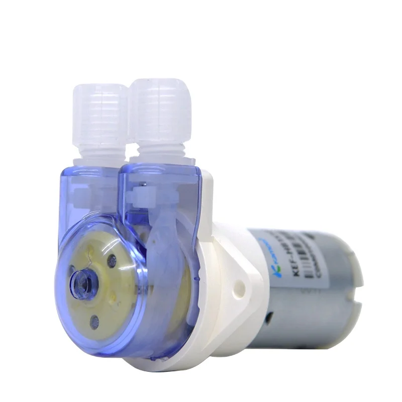 Kamoer KEF 12V small size low noise Silicon Tube Mini Water Pump OEM micro dosing peristaltic pump