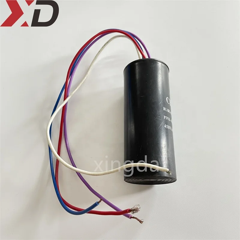 Customized 1uf To 100uf 110 450vac 50 60Hz CBB60 9.7uf 5.2uf Capacitor Ac Motor Capacitor