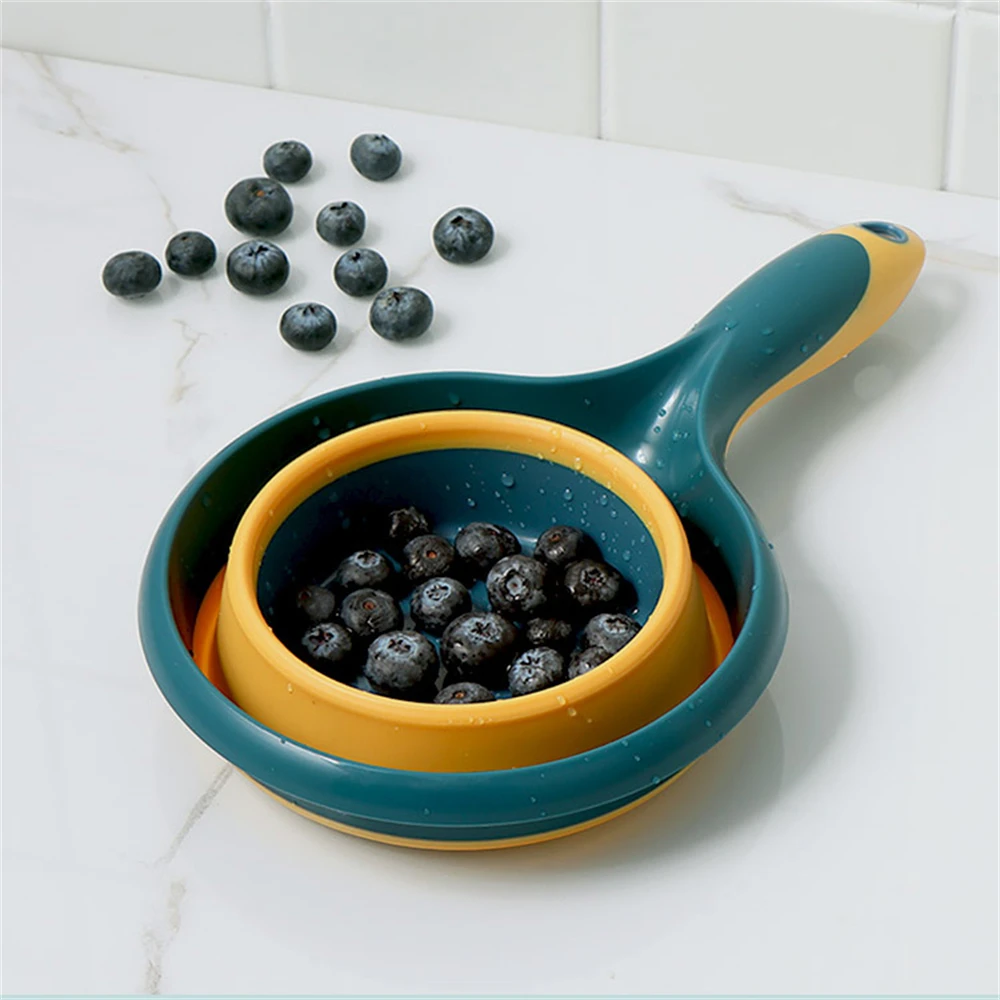 Fashion Products Supply Kitchenware Plastic Multi-Function Portable Spoon Creative Transparent PP Folding Water Scoop