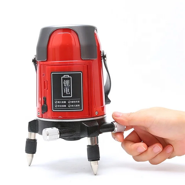 Лазерный нивелир машина 3d с 360 регулятор тонкой настройки UNI-T LM520 лазерный уровень 12 линий