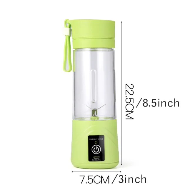 Лучшие продажи Usb зарядка умный персональный мини электрическая чашка Соковыжималка Блендер с 6 лезвиями