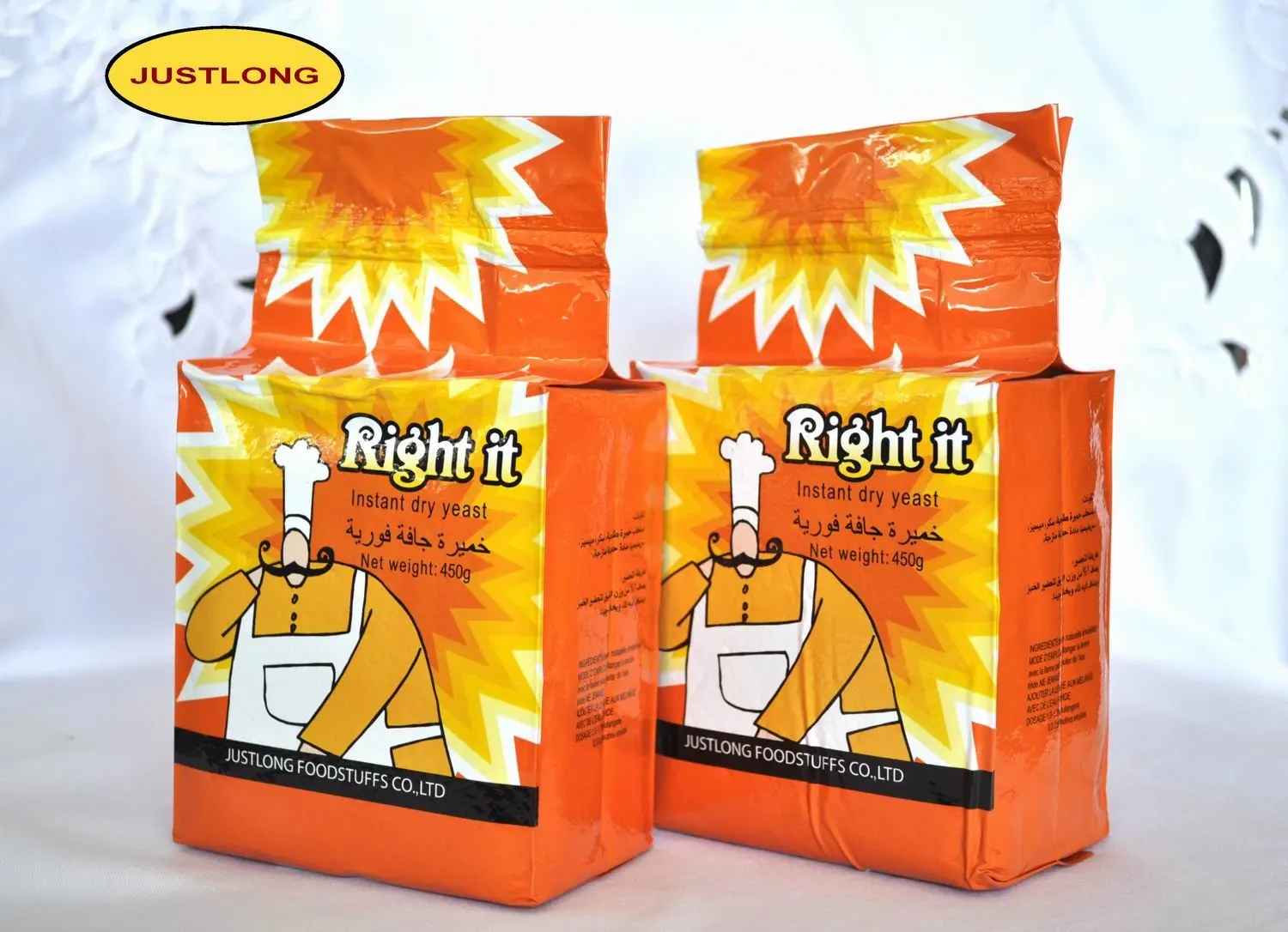 500g customizable bulk low sugar dry yeast, dry yeast baking bread