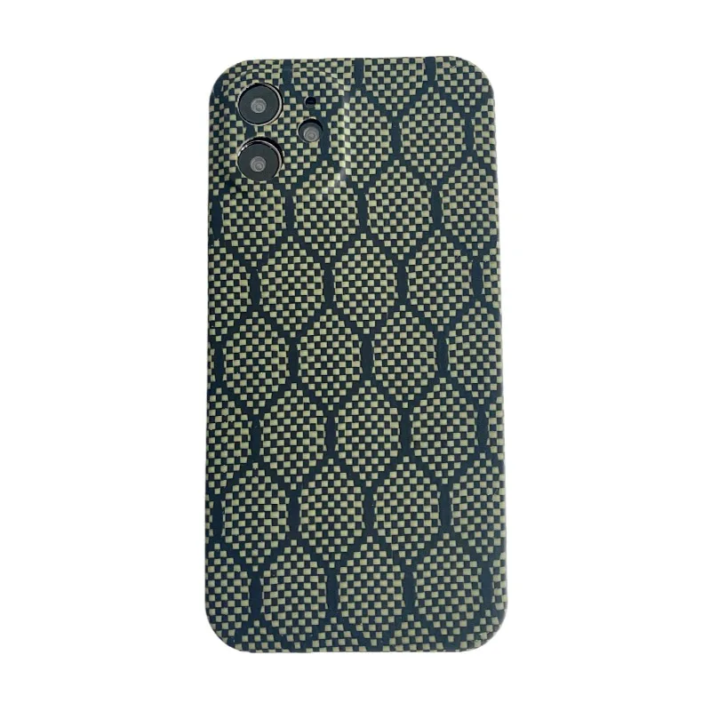 Fashion design manufacturer aramid fiber phone case for iphone 13