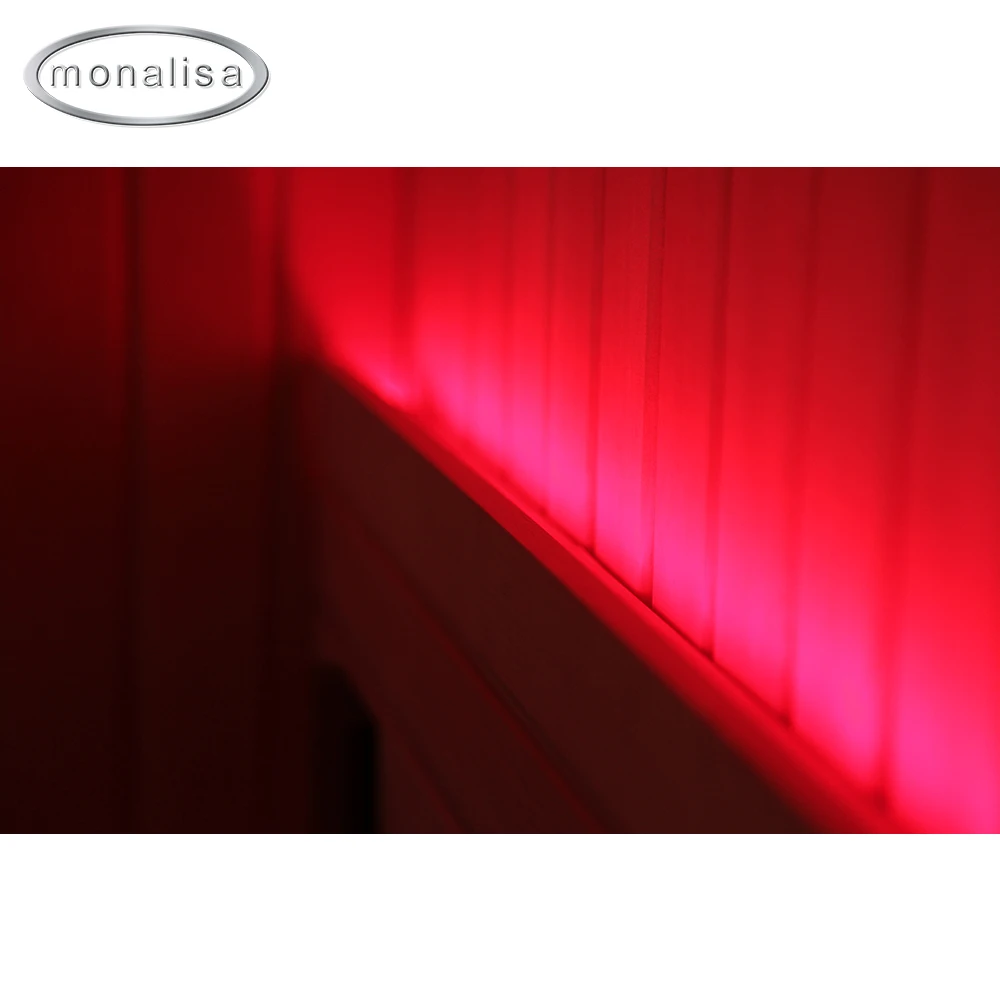 Hothouse New Design Sauna Far Infrared Saunas with Lights Infrared Sauna Room Indoor Modern Solid Wood 1-2 Person Monalisa