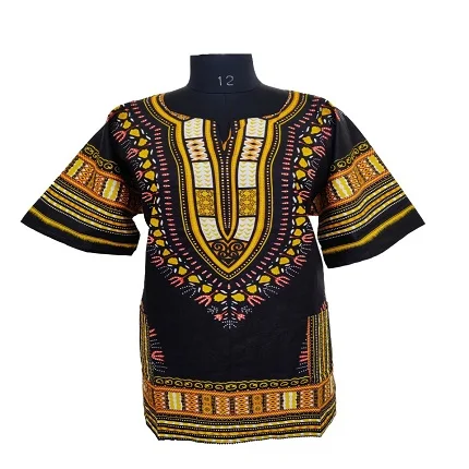 MANUFACTURER EXPORTER WHOLESALERS OF AFRICAN TRADITIONAL DASHIKI 100% COTTON PRINTED UNISEX AFRICAN DASHIKI SHIRT