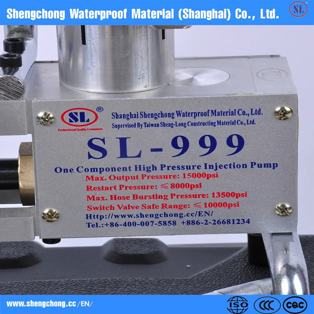 New Top Level Configuration Waterproof Project SL-999 with BOSCH Drill Grout Mortar Pump