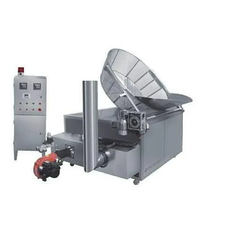 
Automatic banana chips french chips continuous deep fryer / frying machine / stir batch fryer 