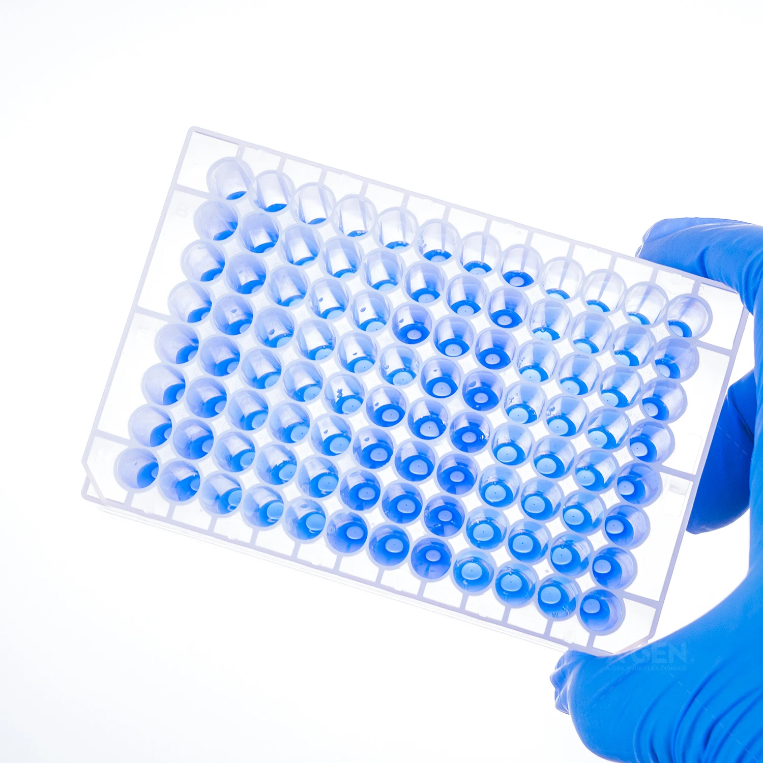 Medical laboratory consumables 2ml 96well deep well plate for grinding  with U-bottom