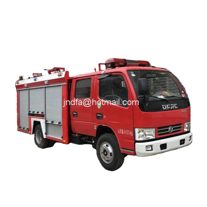Easy operation double row low pressure pump watering fire trucks 4000 liters