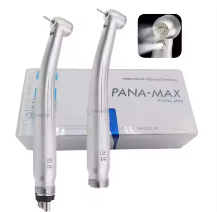 Dental Fast Hand Piece Pana Max 4 Holes Turbine Dental Handpiece Led Dental High Speed Handpiece
