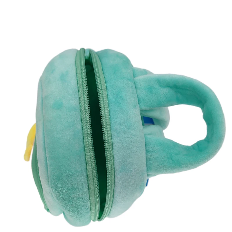 Drop Shipping Popular JJ Doll Blue Soft Plush Cocomelon Cartoon School Backpack Cocomelon Backpack Plush