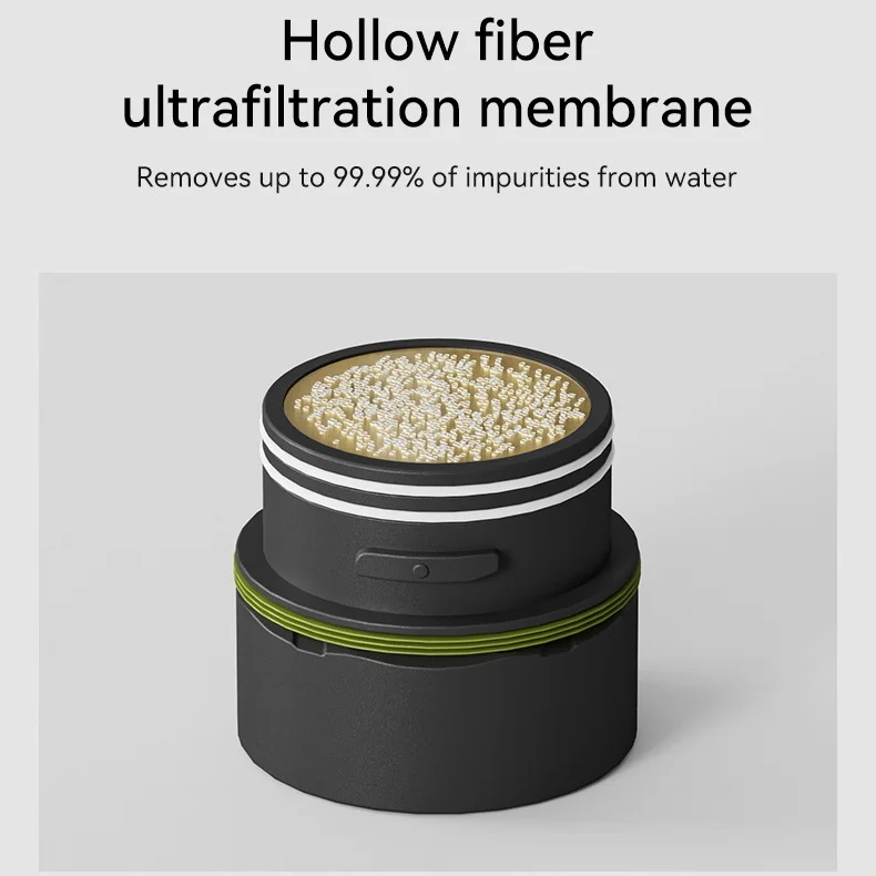 Water Filter Purifier Drink Bottle Outdoor Sport Press Push Down Type UF Water Filter Bottle Purifier for Camping Hiking